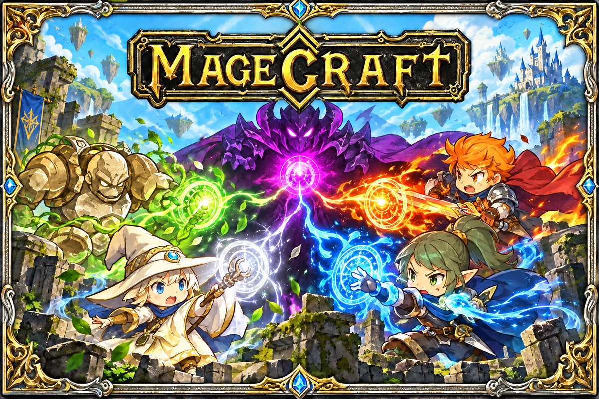 Magecraft fantasy board game art